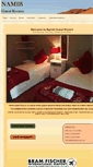 Mobile Screenshot of namibguestrooms.com